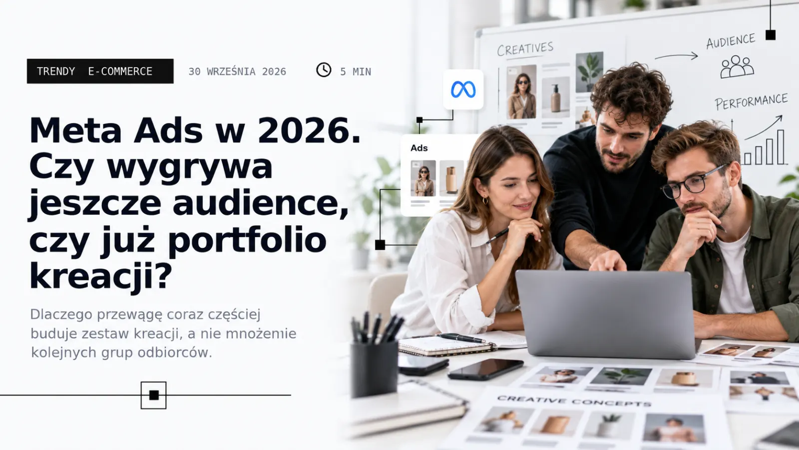 Black Friday 2026 na Facebooku i Instagramie: dlaczego kreacja przejmuje część pracy, którą kiedyś robiło targetowanie